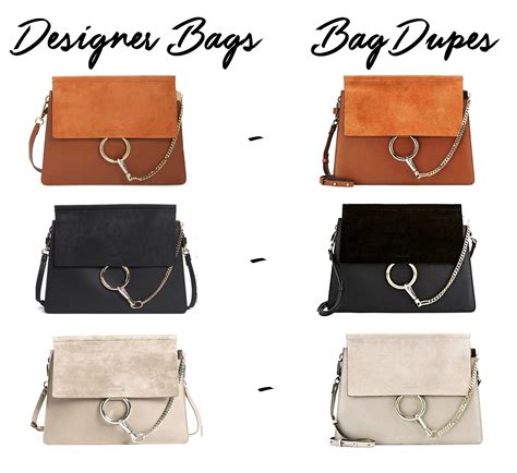 chloe faye medium bag dupe|chloe bag dupe.